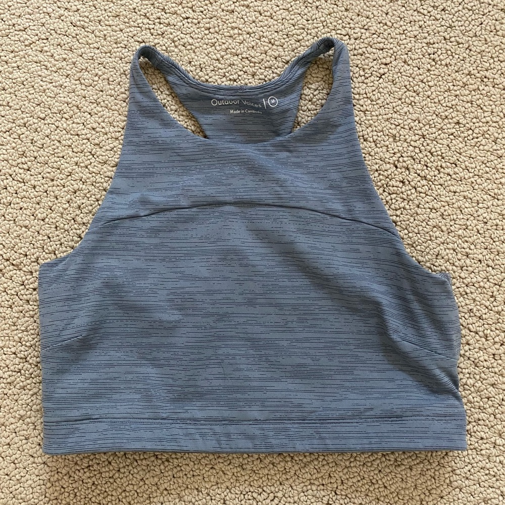 2 Outdoor Voices High Neck Sports Bras